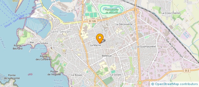 localisation de l'entreprise SARL FORET STERES à SAINT-MALO