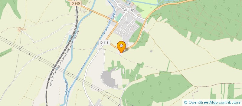 localisation de l'entreprise SARL FOREY à TANLAY