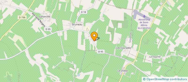 localisation de l'entreprise SARL FORGERON à SEGONZAC