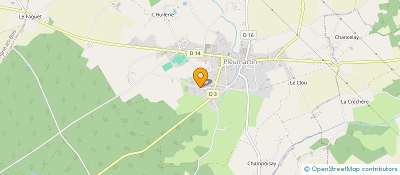 localisation de l'entreprise SARL FORGES ET FERRONNERIES  PLEUMARTIN