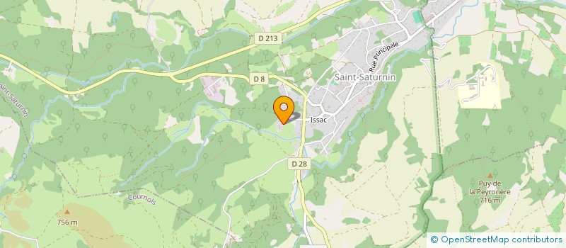 localisation de l'entreprise SARL FORM'ACTUEL à SAINT-SATURNIN