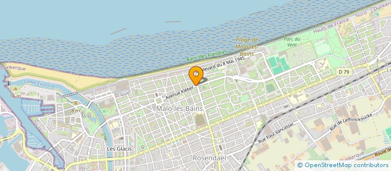 localisation de l'entreprise SARL  FORM'ELLES à DUNKERQUE