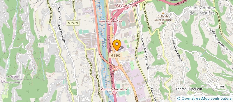 localisation de l'entreprise SARL FORMA CONTROLE ET MANUTENTION à NICE