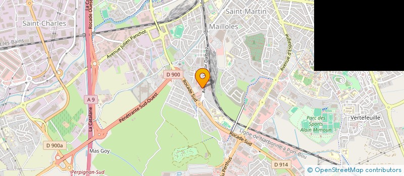 localisation de l'entreprise SARL FORMACOACH à PERPIGNAN