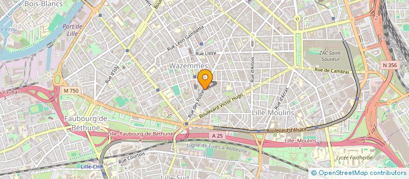 localisation de l'entreprise SARL FORMASPORT à LILLE
