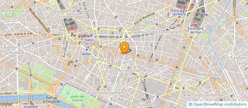 localisation de l'entreprise SARL FORMATION PERMANENTE APPLIQUEE CONS à PARIS