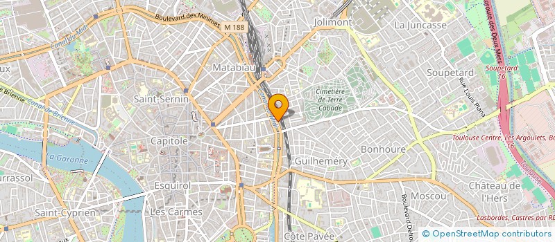 localisation de l'entreprise SARL FORMATION SAM CONDUITE à TOULOUSE