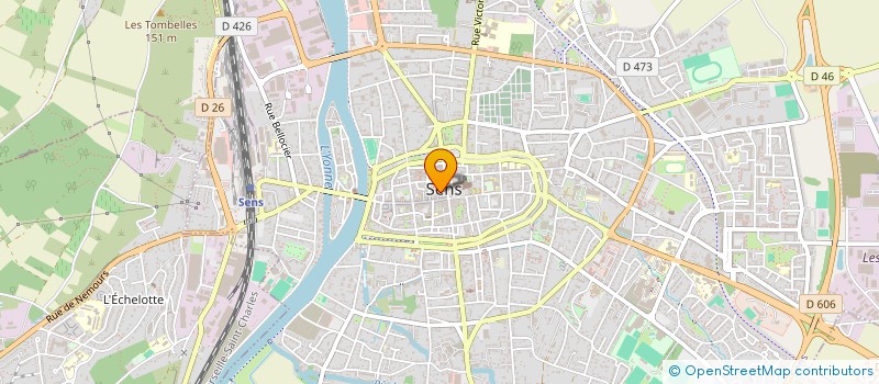 localisation de l'entreprise SARL FORME ET DETENTE à SENS