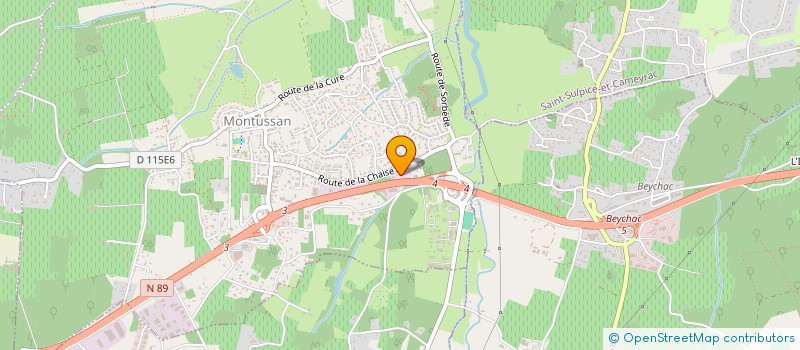 localisation de l'entreprise SARL FORME & MOI  MONTUSSAN