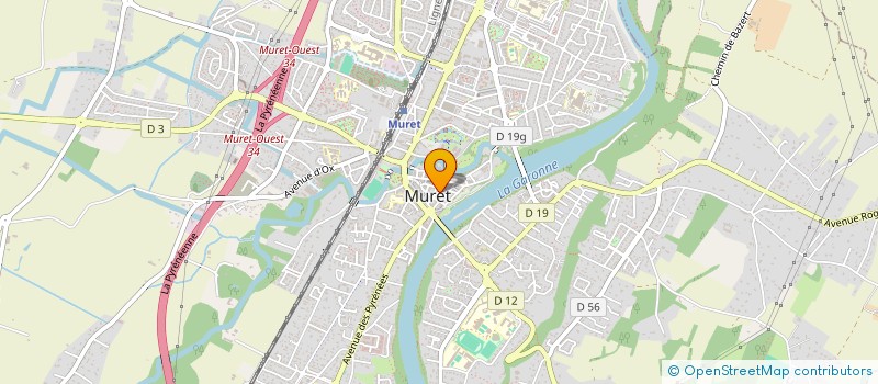localisation de l'entreprise SARL FORMES ET SANTE à MURET