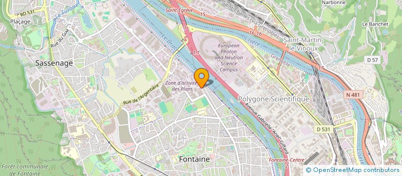 localisation de l'entreprise SARL FORMOREL à FONTAINE