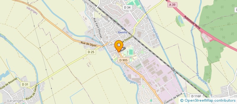 localisation de l'entreprise SARL FORMOSE à GENLIS