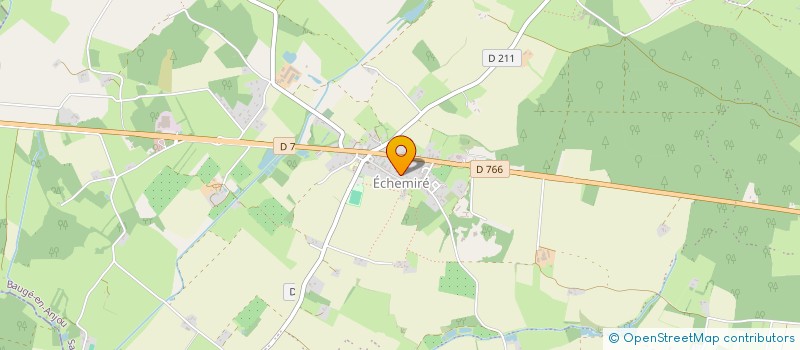 localisation de l'entreprise SARL FORTANIER ET FILS  BAUGE-EN-ANJOU