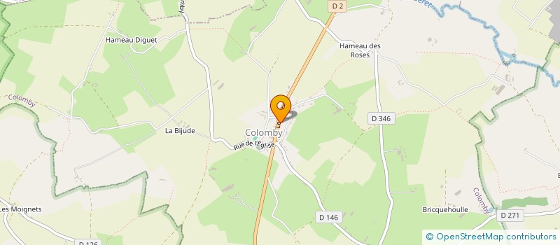 localisation de l'entreprise SARL FORTIN à SAINT-JOSEPH