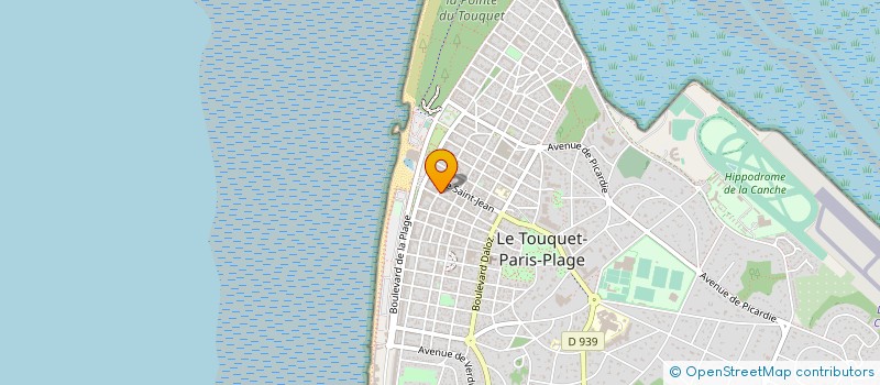 localisation de l'entreprise SARL FORTIS IMMO à LE TOUQUET-PARIS-PLAGE