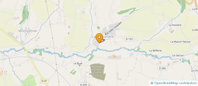 localisation de l'entreprise SARL FORVEILLE TROCHON  ISIGNY-LE-BUAT