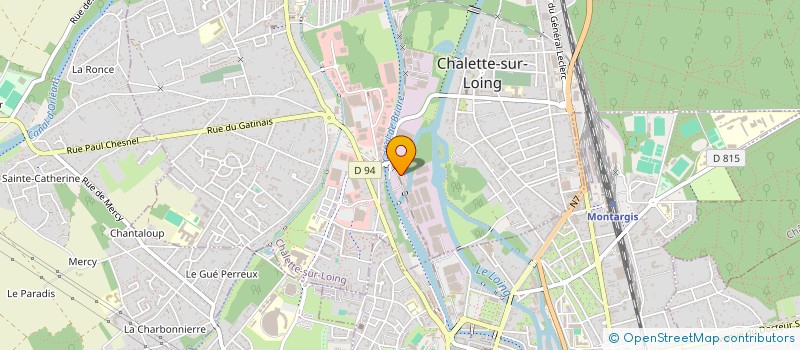 localisation de l'entreprise SARL FOUCAULD à CHALETTE-SUR-LOING