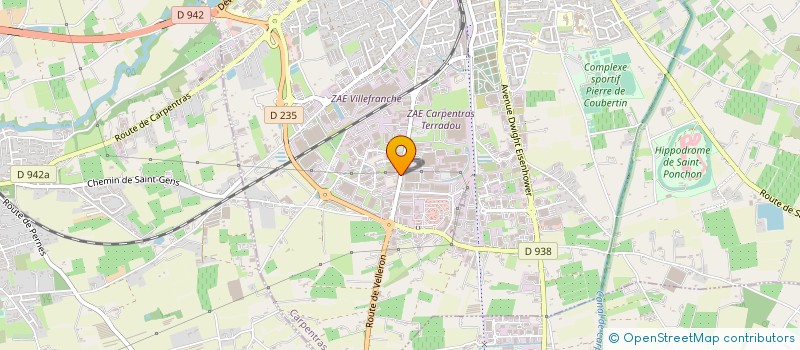 localisation de l'entreprise SARL FOUQUET à CARPENTRAS