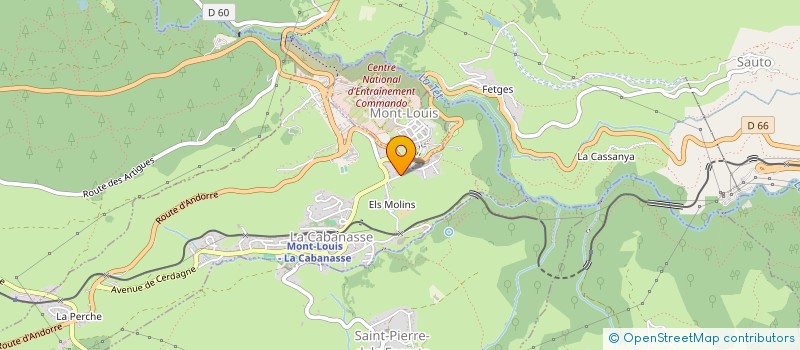 localisation de l'entreprise SARL FOUR SOLAIRE DEVELOPPEMENT  LA LLAGONNE