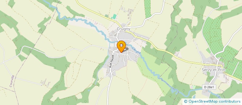 localisation de l'entreprise SARL FOURNAISE ET FILS  CRUGNY