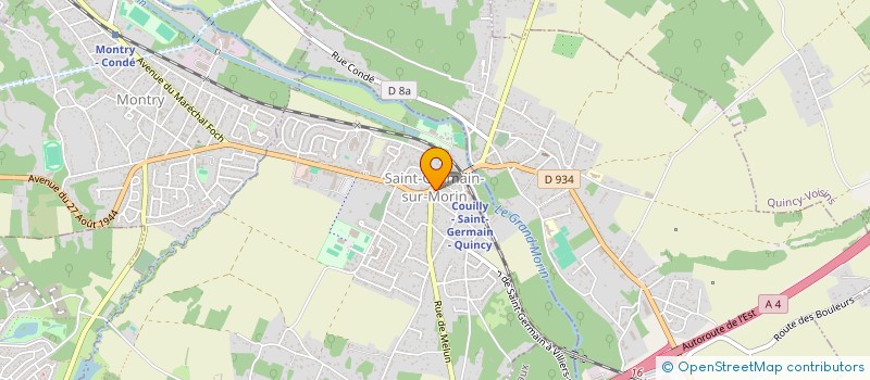 localisation de l'entreprise SARL FP  SAINT-GERMAIN-SUR-MORIN