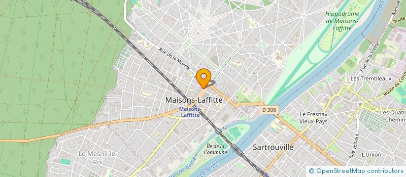 localisation de l'entreprise SARL FPI à MAISONS-LAFFITTE