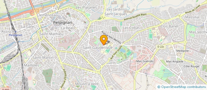 localisation de l'entreprise SARL FPS BATIMENT  PERPIGNAN