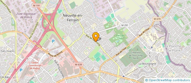 localisation de l'entreprise SARL FR BAT  NEUVILLE-EN-FERRAIN