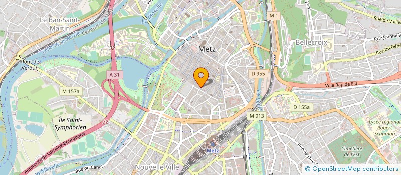 localisation de l'entreprise SARL FRABETTI à METZ