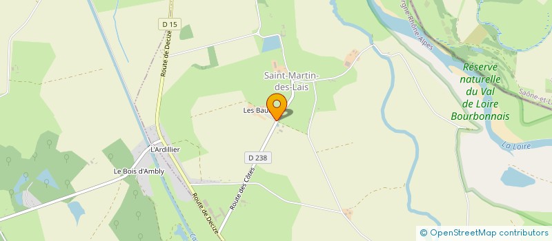 localisation de l'entreprise SARL FRADI  THIEL-SUR-ACOLIN