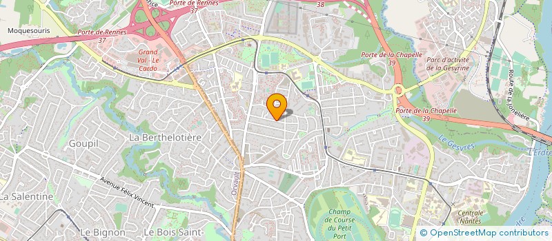 localisation de l'entreprise SARL FRAGNAUD à NANTES