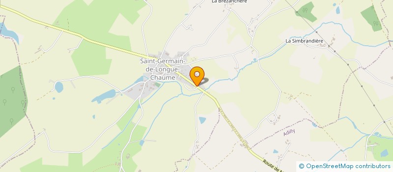localisation de l'entreprise SARL FRAGU à LA CHAPELLE-BERTRAND