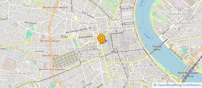 localisation de l'entreprise SARL FRAICHES  BORDEAUX