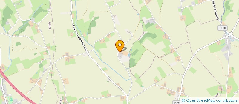 localisation de l'entreprise SARL FRAICHEUR DU MONT DES CATS  METEREN