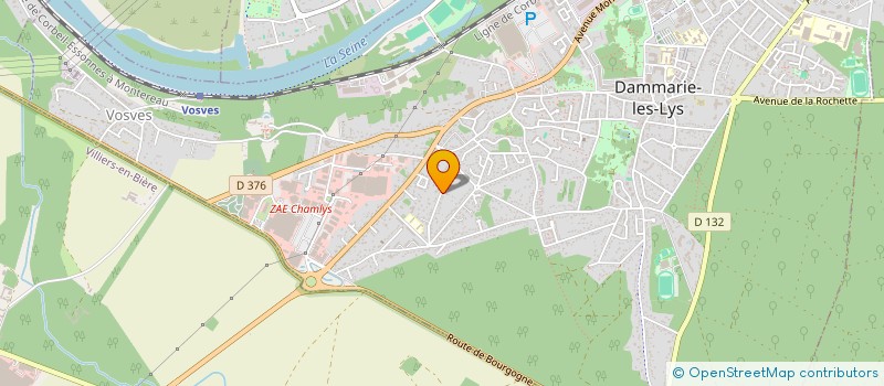 localisation de l'entreprise SARL FRALE à DAMMARIE-LES-LYS
