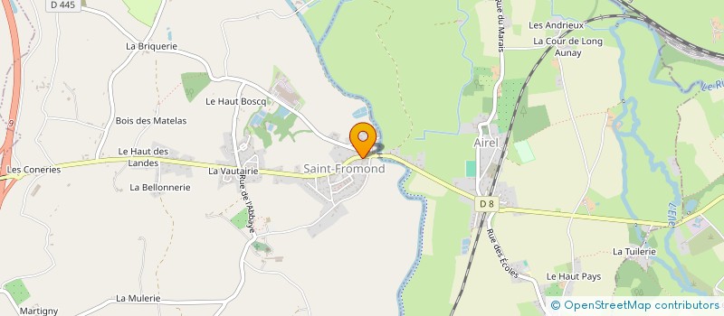 localisation de l'entreprise SARL FRANCE ALEX  SAINT-FROMOND