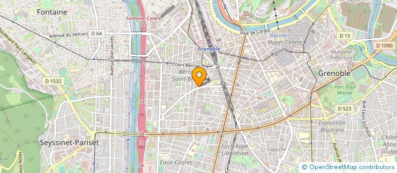 localisation de l'entreprise SARL 'FRANCE BATI-RENOV' à GRENOBLE