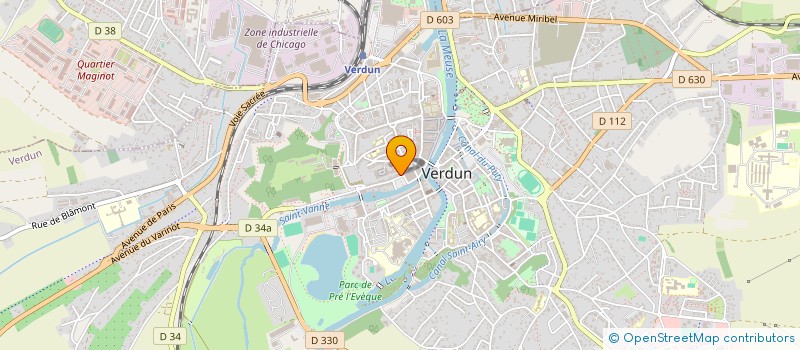 localisation de l'entreprise SARL FRANCE BUREAU AMENAGEMENT à VERDUN
