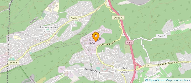 localisation de l'entreprise SARL FRANCE CONDITIONNEMENT à ROQUEFORT-LA-BEDOULE