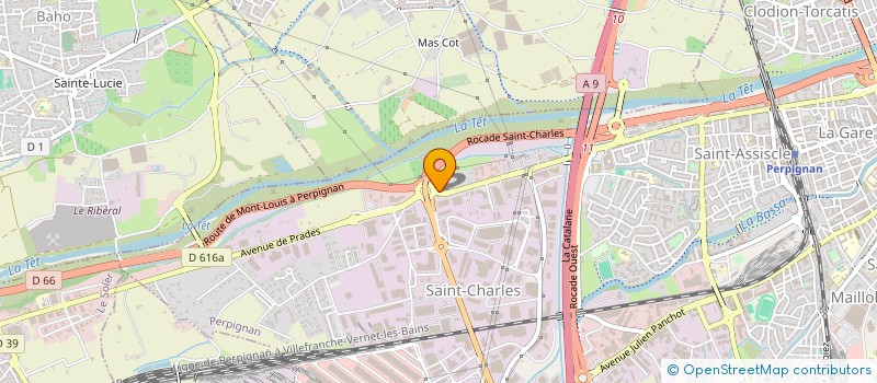 localisation de l'entreprise SARL FRANCE CONSEIL à PERPIGNAN