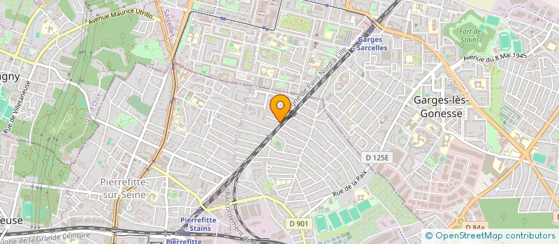 localisation de l'entreprise SARL FRANCE ETANCHEITE à STAINS