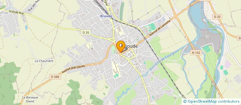 localisation de l'entreprise SARL FRANCE EUROP AUTO à BRIOUDE