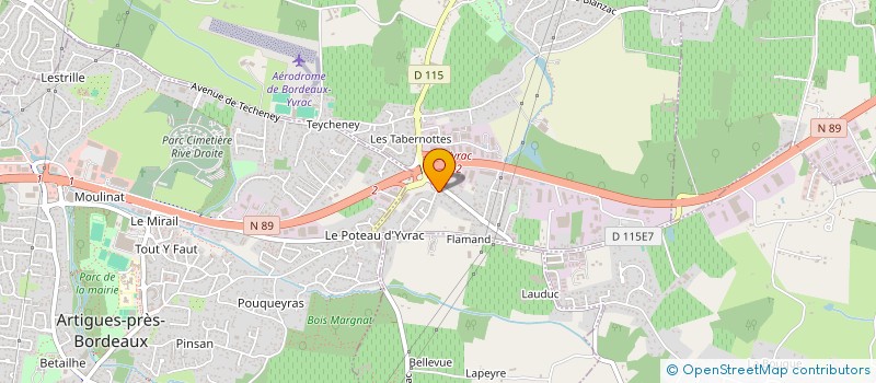 localisation de l'entreprise SARL FRANCE GALERIES  POMPIGNAC