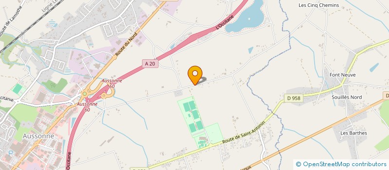 localisation de l'entreprise SARL FRANCE GONFLABLES  MONTAUBAN