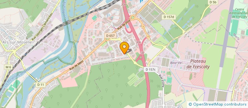 localisation de l'entreprise SARL FRANCE LITERIE METZ à AUGNY