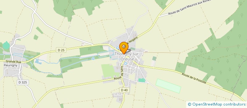 localisation de l'entreprise SARL FRANCE MINI-VELO à THORIGNY-SUR-OREUSE