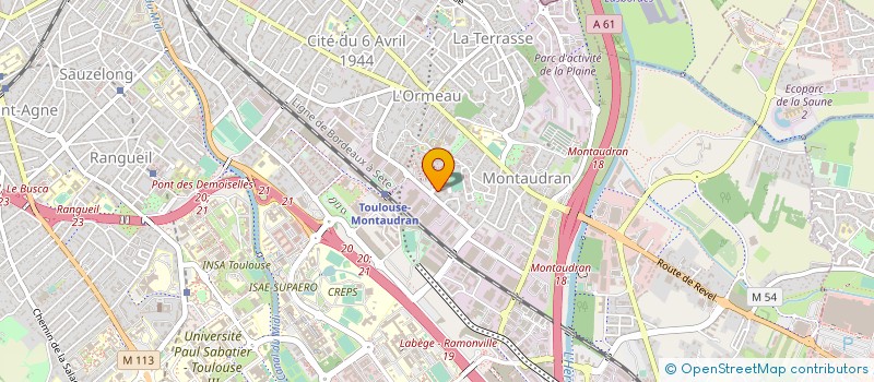 localisation de l'entreprise SARL FRANCE PANIFICATION à TOULOUSE