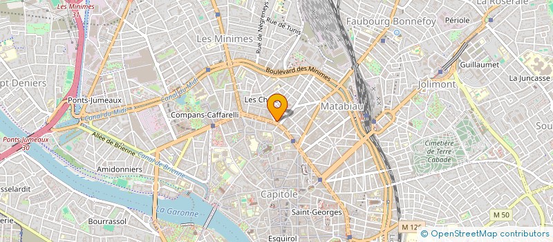 localisation de l'entreprise SARL FRANCE PLATRERIE à TOULOUSE