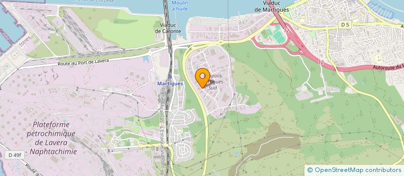 localisation de l'entreprise SARL FRANCE POSE  MARTIGUES