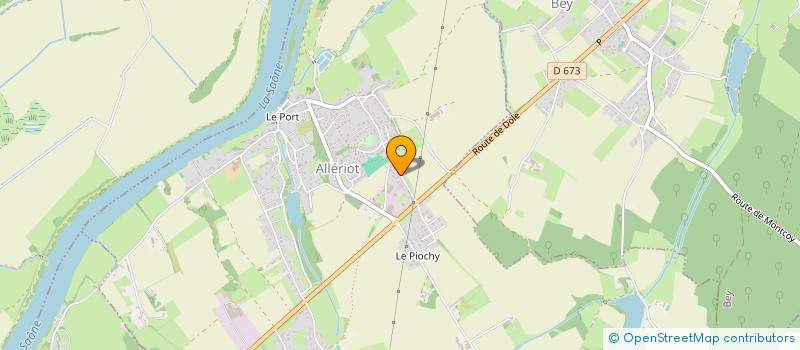 localisation de l'entreprise SARL FRANCE PRESTIGE FACADE  ALLERIOT